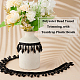 Garniture de pompon en perles de polyester DIY-WH0111-431-4
