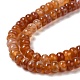 Natural Fire Crackle Agate Beads Strands G-G0004-A01-A-4