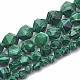 Synthetic Malachite Beads Strands G-S332-12mm-002-2