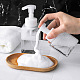 Distributeurs de savon moussant en plastique PETG rechargeables de 250 ml TOOL-WH0080-43-3