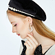 Nbeads 2 paires de boucles d'oreilles pendantes en perles naturelles pour filles et femmes EJEW-NB0001-06-6