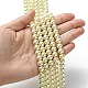 Eco-Friendly Glass Pearl Beads Strands HY-A008-8mm-RB003-4
