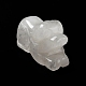 Figurines de guérison de chien en cristal de quartz naturel DJEW-Z005-05B-3