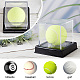 Vetrina per palline da golf in acrilico trasparente quadrato AJEW-WH0016-09-6