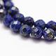 Chapelets de perles en lapis-lazuli naturel G-F460-30-3