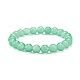 Dyed Natural Malaysia Jade Round Beads Stretch Bracelets Set BJEW-JB06955-6