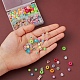 4 Style Luminous Acrylic & Plastic Beads LACR-YW0001-03-7