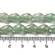 Verde naturale perline avventurina fili G-P520-B16-01-5