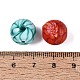 Handgemachte Millefiori Glas runde Perlen&nbsp;LA-N001-01E-13MM-4