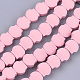 Spray Painted Non-magnetic Synthetic Hematite Beads Strands G-T116-23-05-1