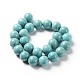 Chapelets de perles en turquoise synthétique G-L469-03-3