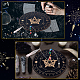 AHANDMAKER Crescent Moon Pentacle Pendulum Board DIY-GA0003-53B-6