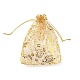 Gold Stamping Organza Bags OP-XCP0001-09-4