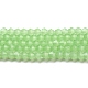 Chapelets de perles en verre imitation jade GLAA-F029-J4mm-01-1