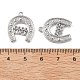 Подвеска из латуни с фианитами KK-CJC0023-02B-P-3