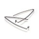 304 Stainless Steel Ear Studs EJEW-P173-01P-2