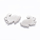 201 Stainless Steel Bunny Charms STAS-L233-087P-2