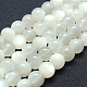 Natürlichen weißen Mondstein Perlen Stränge G-P342-02A-12mm-A-1
