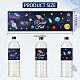 Klebeaufkleber für Flaschenetiketten DIY-WH0520-006-2