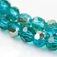 Electroplate Glass Beads Strands EGLA-D021-42-3