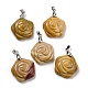 Natural Mookaite Carved Pendants G-I319-02P-A02-1
