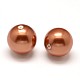 Half Drilled Round Shell Pearl Beads BSHE-M002-16mm-24-1