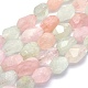 Natural Morganite Beads Strands G-O170-24A-1