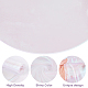 BENECREAT 3.3 Yard Magic White Rainbow Laser Gradient Organza Lace Fabric， Iridescent Holographic Gauze Fabric for Bridal Veils Dress OCOR-BC00005-54-4