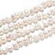 Fili di perle di perle d'acqua dolce coltivate naturali PEAR-I004-08B-1