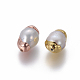 Perlas naturales abalorios de agua dulce cultivadas PEAR-F011-56-2