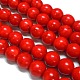 Synthetical Howlite Beads TURQ-G609-8mm-1