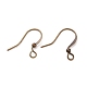 Brass French Earring Hooks KK-Q365-AB-NF-1