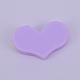 Opaque Frosted Resin Cabochon RESI-WH0009-13-2