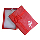 Valentines Day Gifts Packages Cardboard Pendant Necklaces Boxes with Bowknot X-CBOX-BC052-4-2