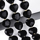 Natürlichen Obsidian Perlen Stränge&nbsp;G-P592-B06-01-1