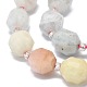 Chapelets de perles en morganite naturelle G-O201B-87B-3