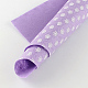 Motif de fleurs imprimé aiguille de broderie de tissu non tissé pour bricolage DIY-R057-M-3