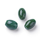 Perles naturelles en jade du Myanmar/jade birmane G-E418-25-1