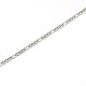 304 изготовление ожерелья-цепочки из нержавеющей стали Фигаро STAS-A028-N022-3