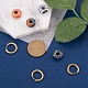 Kit per la creazione di orecchini a cerchio con pietre preziose fai da te spritewelry DIY-SW0001-06-6