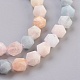 Natural Morganite Beads Strands G-F568-036-3