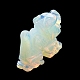 Aus Opalit geschnitzte Drachenfiguren DJEW-F025-02E-3