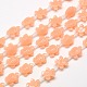 Synthetic Coral Beads Strands CORA-L020-B-12-1