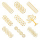 Никелевые декоративные наклейки DIY-WH0450-010-1