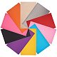 NBEADS 20 Pcs Solid Color Leather Sheets Fabric Pu Synthetic Leather for Making Wallet Handbags Dressing Sewing Crafting Diy Projects DIY-NB0001-15-1