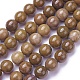 Natural Gemstone Beads Strands G-P424-D-10mm-2