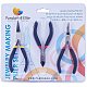 PandaHall 3 Pieces Jewelry Plier Tool - Side Cutting Plier PT-PH0001-03-5