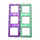DIY пластиковые магнитные строительные блоки DIY-L046-30-1