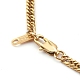 304 Stainless Steel Diamond Cut Cuban Link Chain Necklaces NJEW-JN03367-02-3