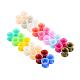 32 pièces 16 couleurs silicone mince oreille jauges chair tunnels bouchons FIND-YW0001-16A-7